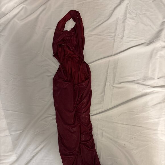 Oh Polly Red Maxi Dress - Picture 1 of 3